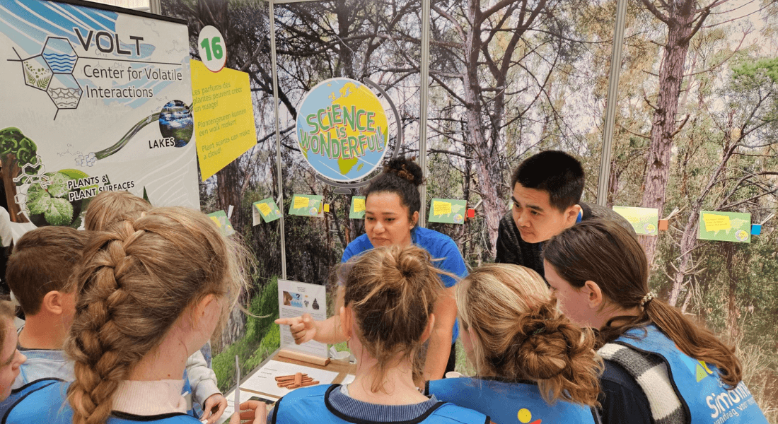 Members from VOLT Group attending Science is Wonderful